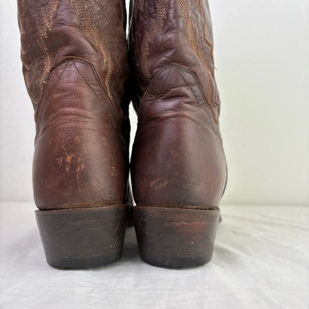 DAN POST Women Western Cowboy Boots Style 3464 Coastal Cowgirl Rodeo Ranch Sz 10 - Picture 11 of 16